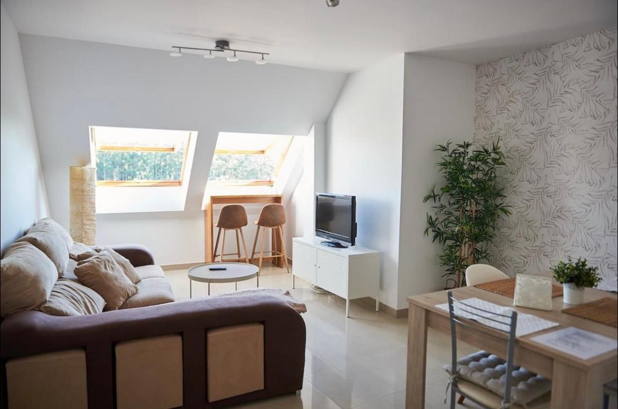 Exclusivo Atico Boutique Con Vistas Al Mar Apartment บียานูเอบา เด อาโรซา ภายนอก รูปภาพ